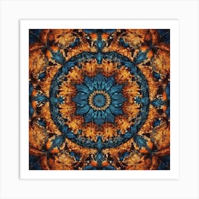 Trippy Mandala Art Print