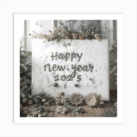 Happy New Year 2025 1 Art Print