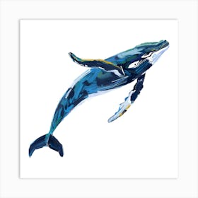 Humpback Whale 04 Art Print