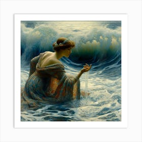 'The Mermaid' Art Print