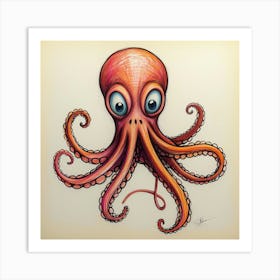 Octopus 111 Art Print