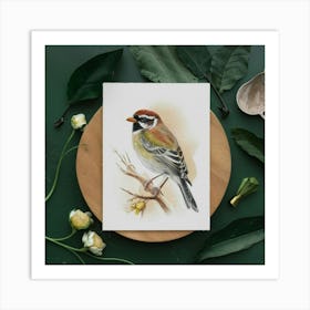 Bird Painting Art Print