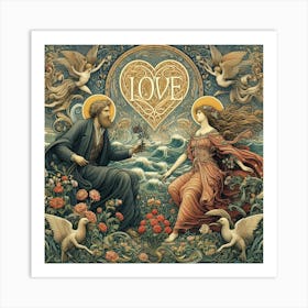 Love of love Art Print