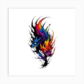 Dragon Tattoo Art Print