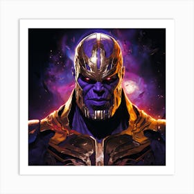 Thanos Mechanical Ferocity Art Print