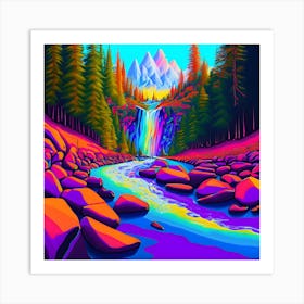 Rainbow River No.2 Art Print