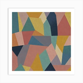 Abstract Geometric Pattern 28 Art Print