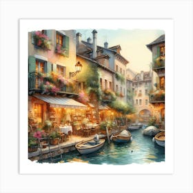 Venice Canal 18 Art Print