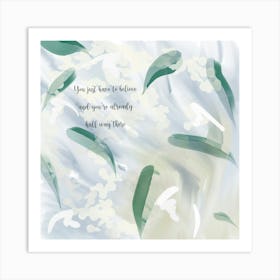 Lily Of The Valley Art Print