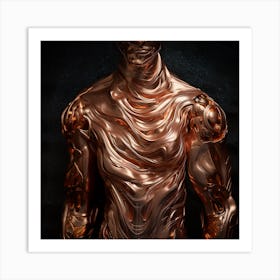 Copper Muscle Art Print