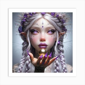 Elven Girl 13 Art Print