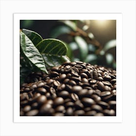 Coffee Beans 196 Art Print