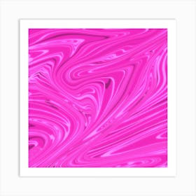 Pink Marble Texture Art Print
