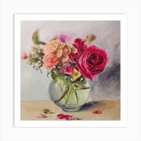 Flowers In A Vase Art Print