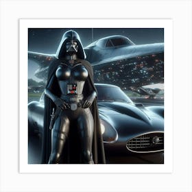 Darth Vader 3 Art Print