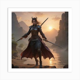 Elder Scrolls Art Print