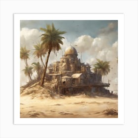 Desert Island Art Print