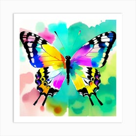 Colorful Butterfly 83 Art Print