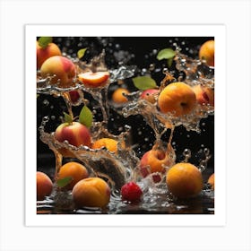 Water splash 5 Art Print