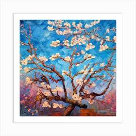 Blossoming Cherry Tree 3 Art Print