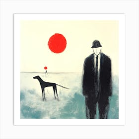 Dogs And Their People XLI Art Print