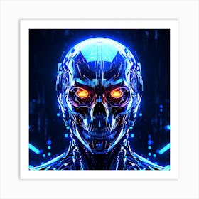 Cyborg Art Print