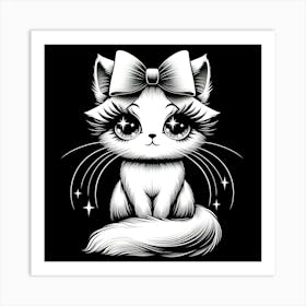 Kitty Cat 4 Art Print