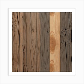 Wood Texture 5 Art Print