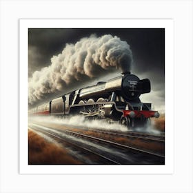 Steam Train 6 Art Print