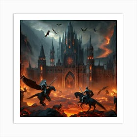 Dark Knights Art Print