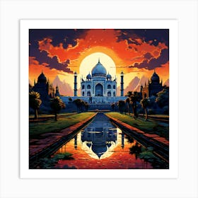 Taj Mahal 1 Art Print