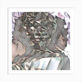 Abstract Woman 2 Art Print