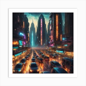 Most Devloped Town Art Print