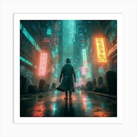 Cyborg Art Print