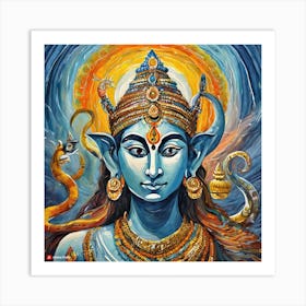 Vishnu 8 Art Print