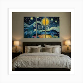 Starry Night 1 Art Print