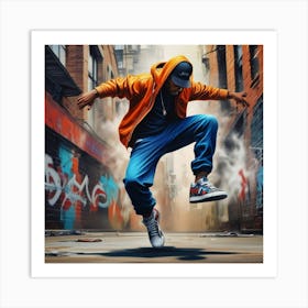 Street Dancer Art Print