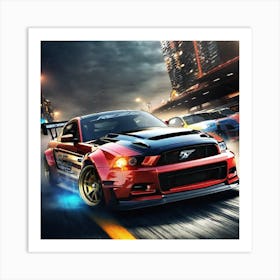 Need For Speed 51 Art Print