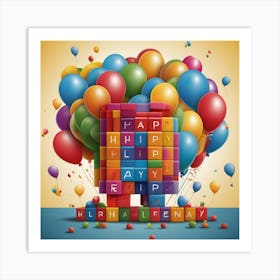 Happy Birthday Art Print