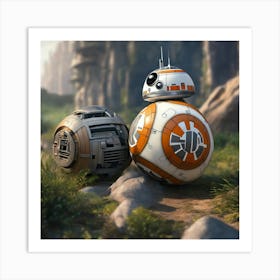 Star Wars Bb-8 1 Art Print