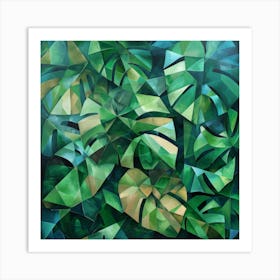 Monster Leaves 3 Art Print