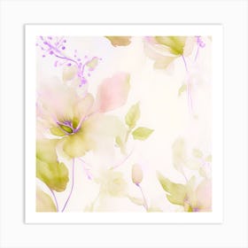 Spring Flowerrs 3 Art Print