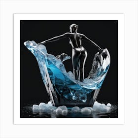 Ice Sculpture 11 Art Print