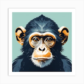 Chimpanzee Art Print