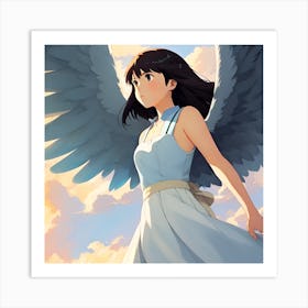 Angel Wings 1 Art Print