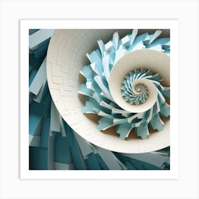 Spiral Art 1 Art Print