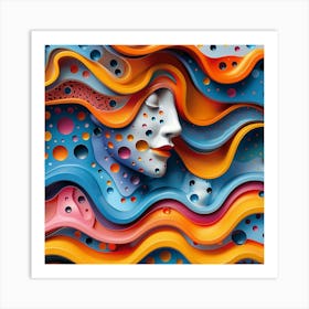 Abstract Art 25 Art Print