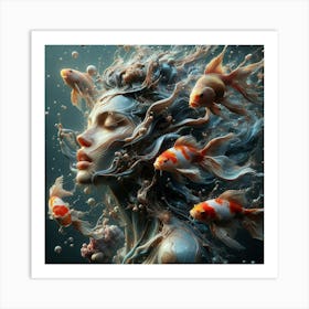 Koi Fish 15 Art Print