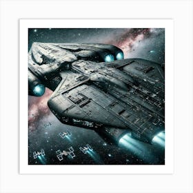 Phantom Class Ship Converted Art Print