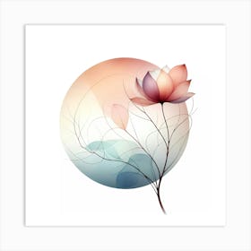 Lotus Flower 2 Art Print